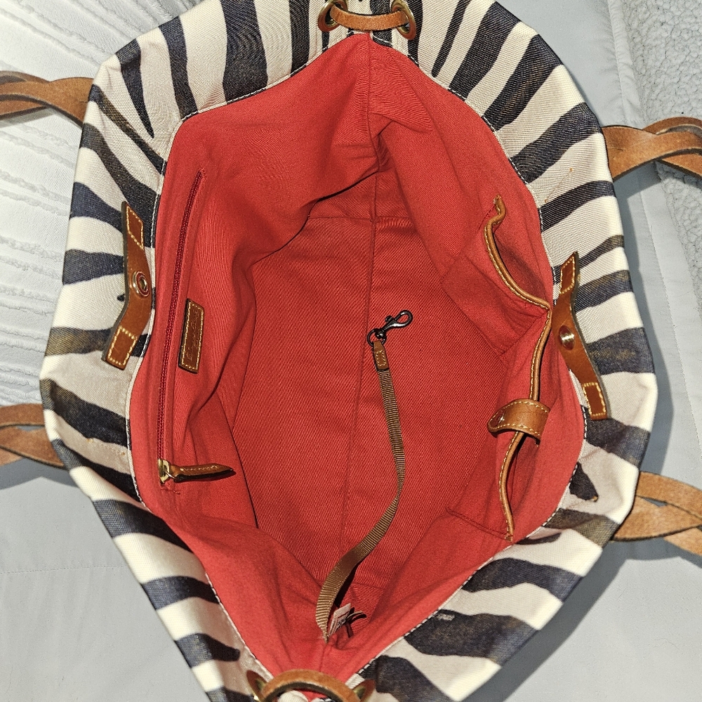 Dooney & Bourke Zebra Tote - Picture 7 of 11